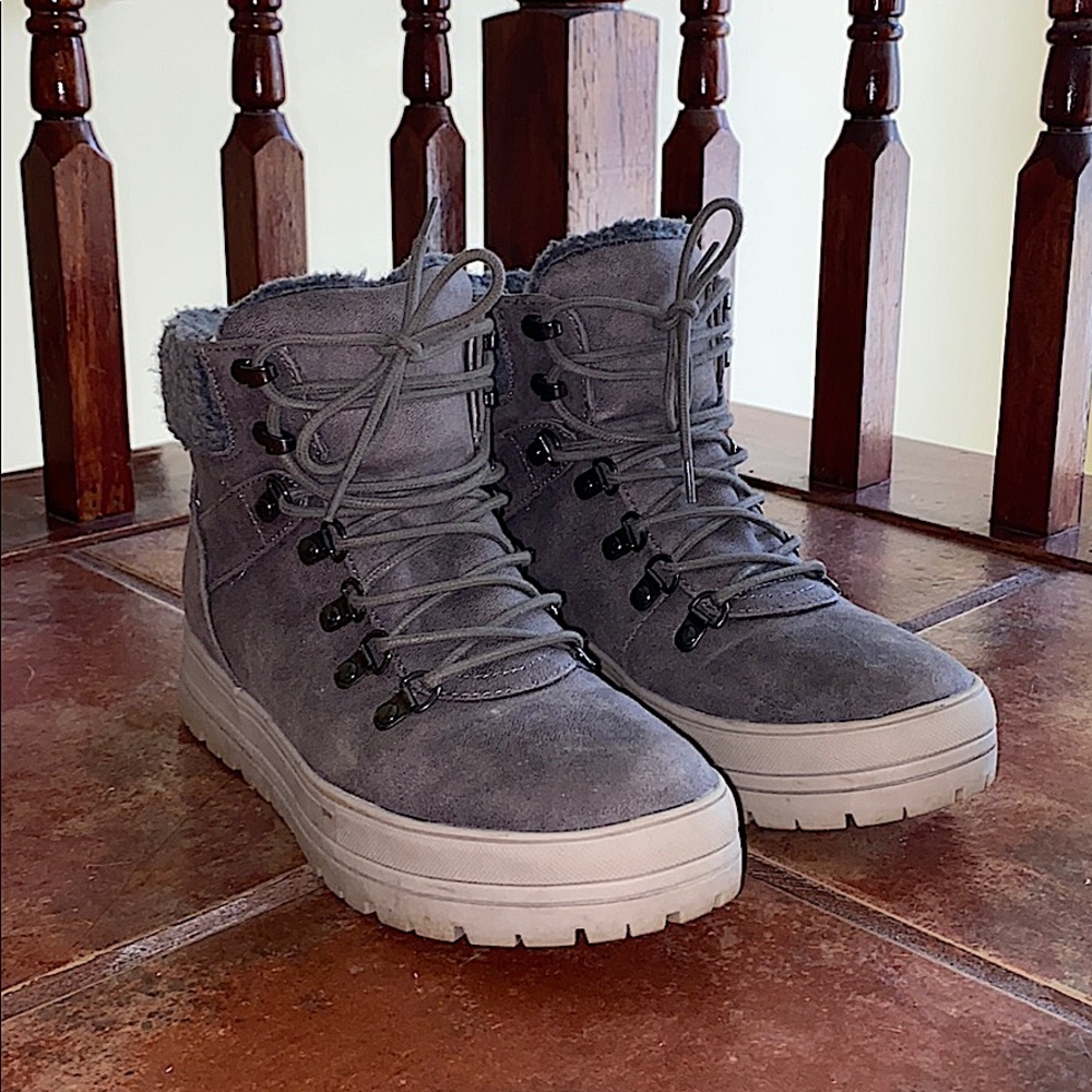Seven Dials lace up booties